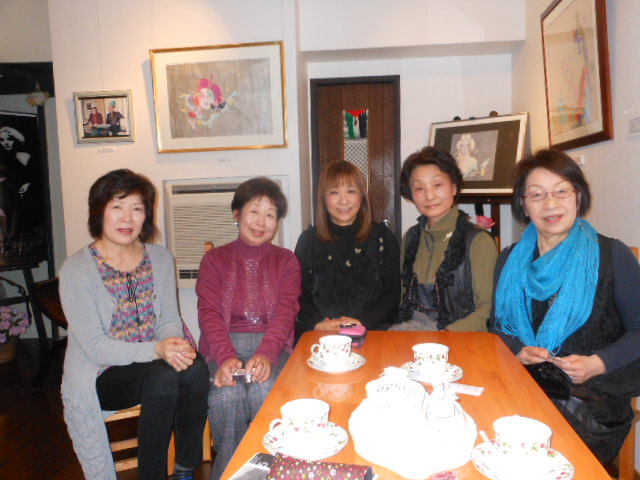 暁子様、紀美枝様、私、君枝様、都様H24.3.18.JPG 暁子様、紀美枝様、私、君枝様、都様H24.3.18.JPG