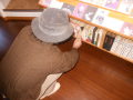 労さんの本をご覧になられます窪田様H.23.11.25 .JPG 労さんの本をご覧になられます窪田様H.23.11.25 .JPG