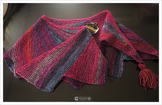 小絵さんから戴いたショール 小絵さんから戴いたショール