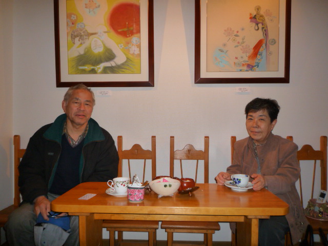 桜井進.富美子様ご夫妻。名古屋H22.4.5.JPG 桜井進.富美子様ご夫妻。名古屋H22.4.5.JPG