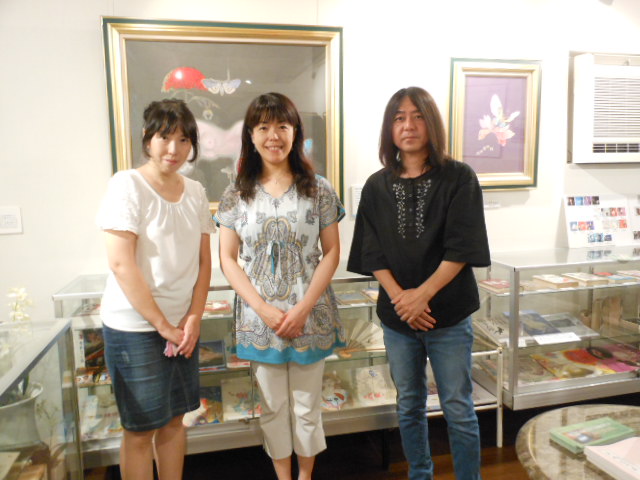 H27.8.23夛田真喜子様、古屋洋子様、夛田一晴様.JPG H27.8.23夛田真喜子様、古屋洋子様、夛田一晴様.JPG